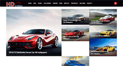 Desktop Screenshot of hdcarwalls.com