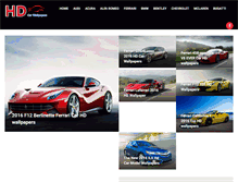 Tablet Screenshot of hdcarwalls.com